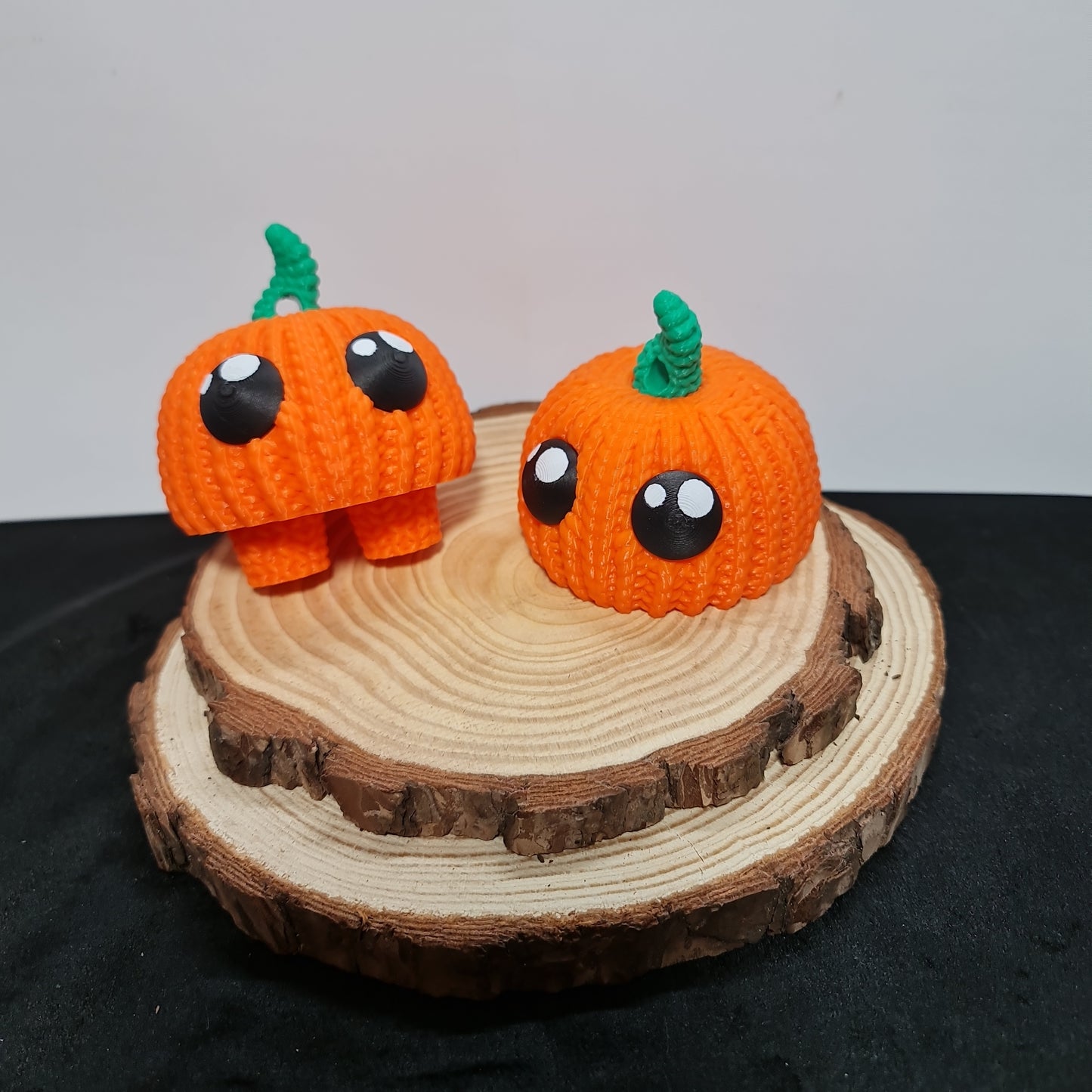 Crochet Pumpkin Keychain