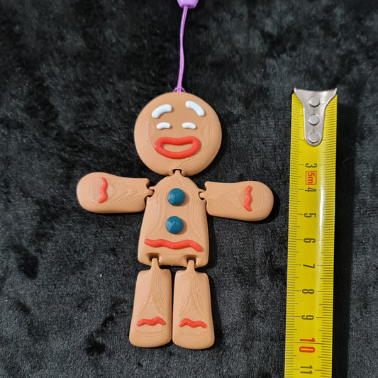 Gingerbread Man keychain