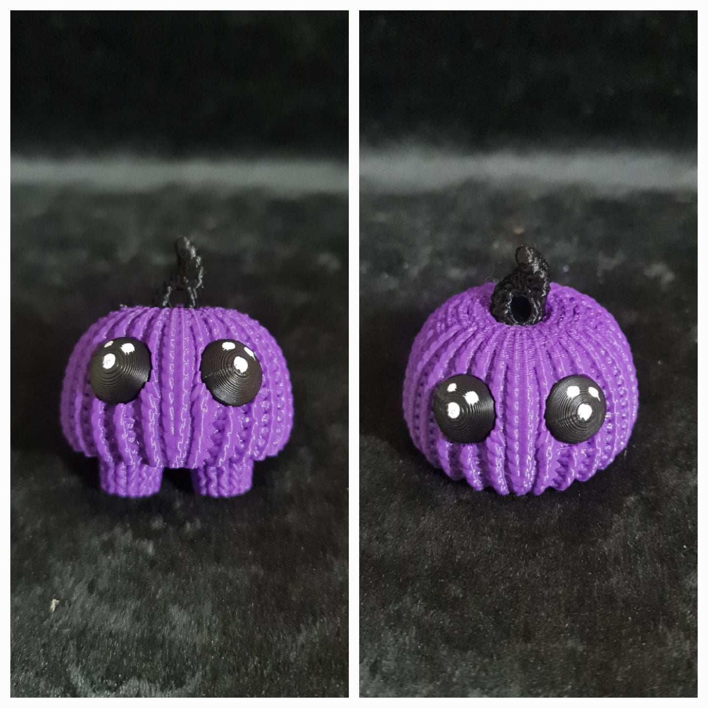 Crochet Pumpkin Keychain